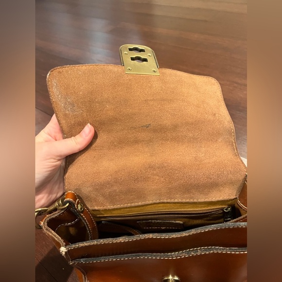 Patricia Nash Jules Satchel (Vintage Vegetable Tanned Rose Tooled) - Picture 2 of 4